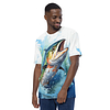 Fishing Fish Mackerel All Over Print Uni-Sex T-Shirt