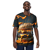 Tasky Burger All Over Print T-Shirt for Men Adn Women
