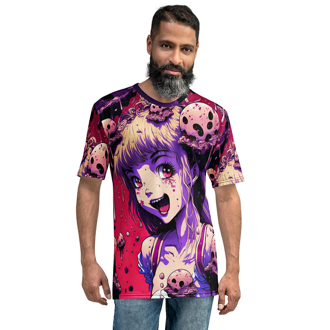 anime manga all over print uni sex t-shirt