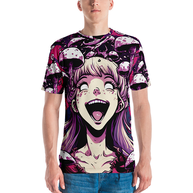 anime manga all over print uni sex t-shirt