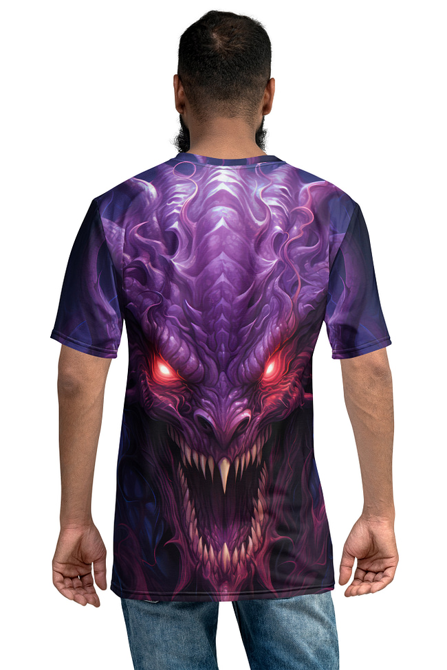 Dragon Horror All Over Print Uni-Sex T-Shirt