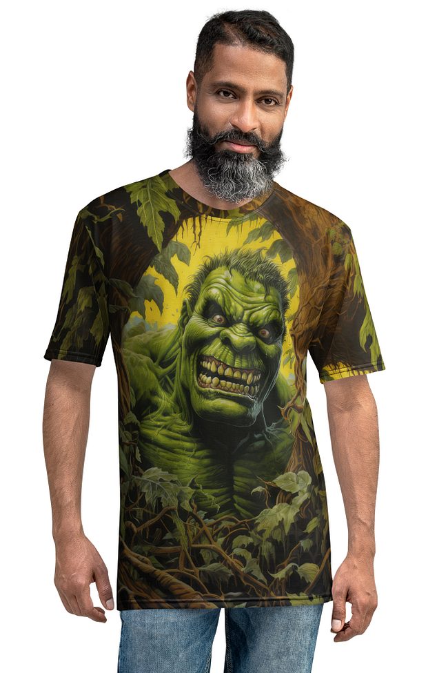 Green Monster Horror All Over Print T-Shirt