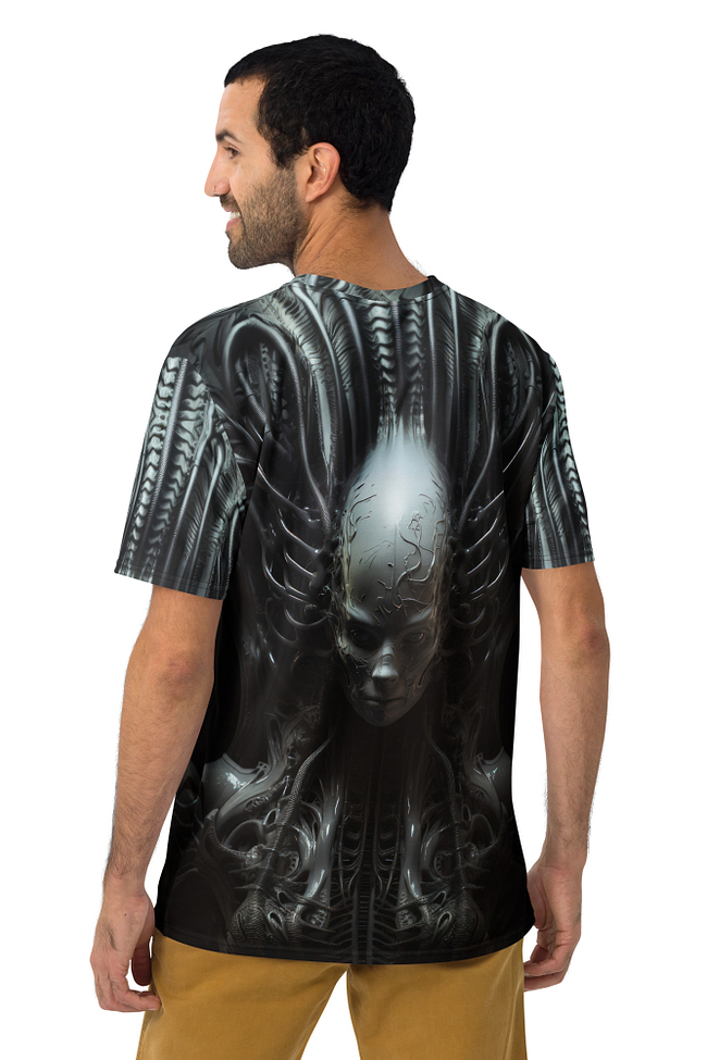 Alien Sci-fi Horror All Over Print Uni-Sex T-Shirt
