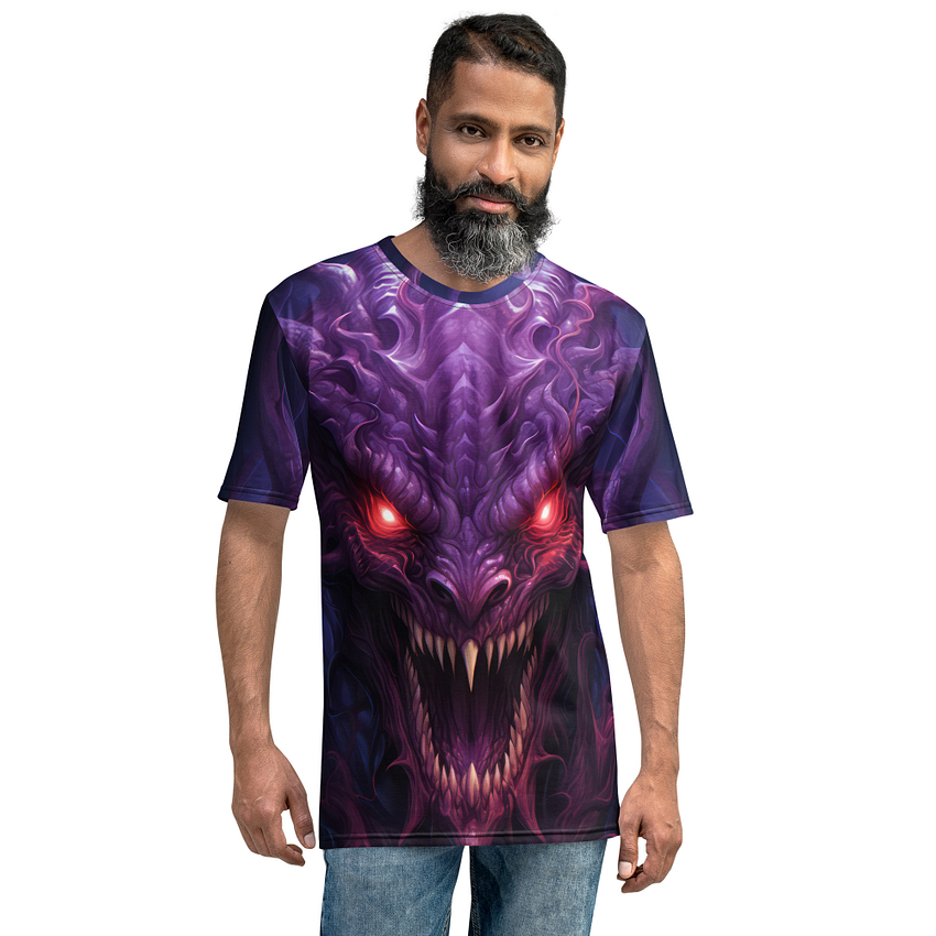 Dragon Horror All Over Print Uni-Sex T-Shirt