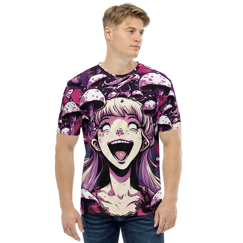 anime manga all over print uni sex t-shirt
